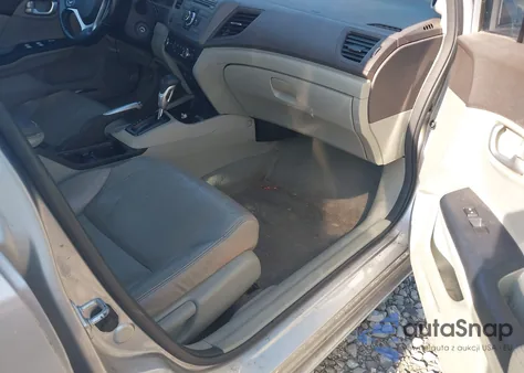 2012 Honda Civic Ex-L z USA, uszkodzony, nr VIN 2HGFB2F96CH309172